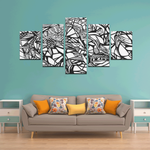 NOCTURNAL ABSTRACT Canvas Wall Art M