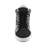 NOCTURNAL M HIGH TOP Men's Chukka Canvas Shoes (Model 003)