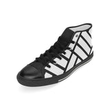 ABSTRACT M HIGH TOP X Men’s Classic High Top Canvas Shoes (Model 017)