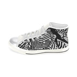 A NOCTURNAL W Women's Classic High Top Canvas Shoes (Model 017)