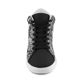 A NOCTURNAL M HIGH TOP Men's Chukka Canvas Shoes (Model 003)