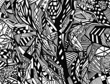 NOCTURNAL ABSTRACT SKATEBOARD