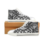 A NOCTURNAL W Women's Classic High Top Canvas Shoes (Model 017)