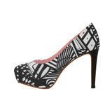 NOCTURNAL PINK SERIES PLATFORM A Women's High Heels (Model 044)