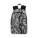 ABSTRACT CANVAS Fabric Backpack for Adult (Model 1659)