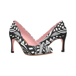 FIGHT IN PINK - WOMEN'S TRADITIONAL 03 INCH HIGH HEEL