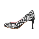 A NOCTURNAL PINK SERIES TRADITIONAL Women's High Heels (Model 048)