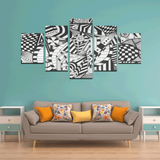 NOCTURNAL ABSTRACT Canvas Wall Art J