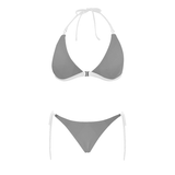 Buckle Front Halter Bikini Swimsuit (Model S08) 1