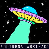 NOCTURNAL ABSTRACT SKATEBOARD