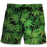 Nocturnal Weed Shorts